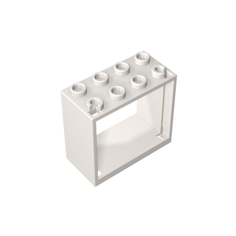 Gobricks,Window 2 x 4 x 3 Frame with Hollow Studs,60598