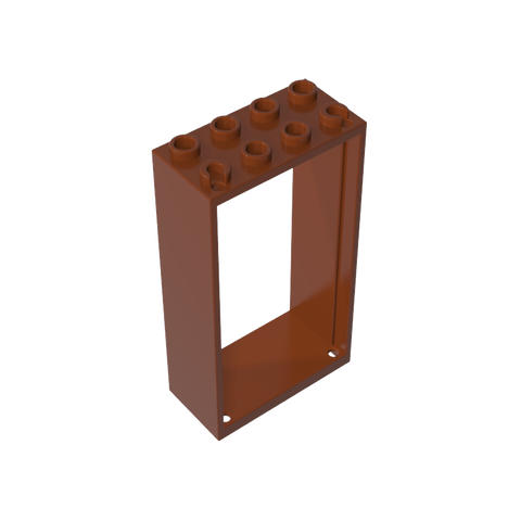 Gobricks,Door Frame 2 x 4 x 6,60599