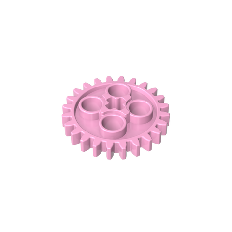 Gobricks,Technic Gear 24 Tooth [Old Style - Three axle holes],3648,3648a,3648b,24505,x187