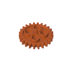 Technic Gear 24 Tooth [Old Style - Three axle holes],3648