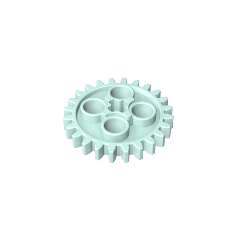 Gobricks,Technic Gear 24 Tooth [Old Style - Three axle holes],3648,3648a,3648b,24505,x187
