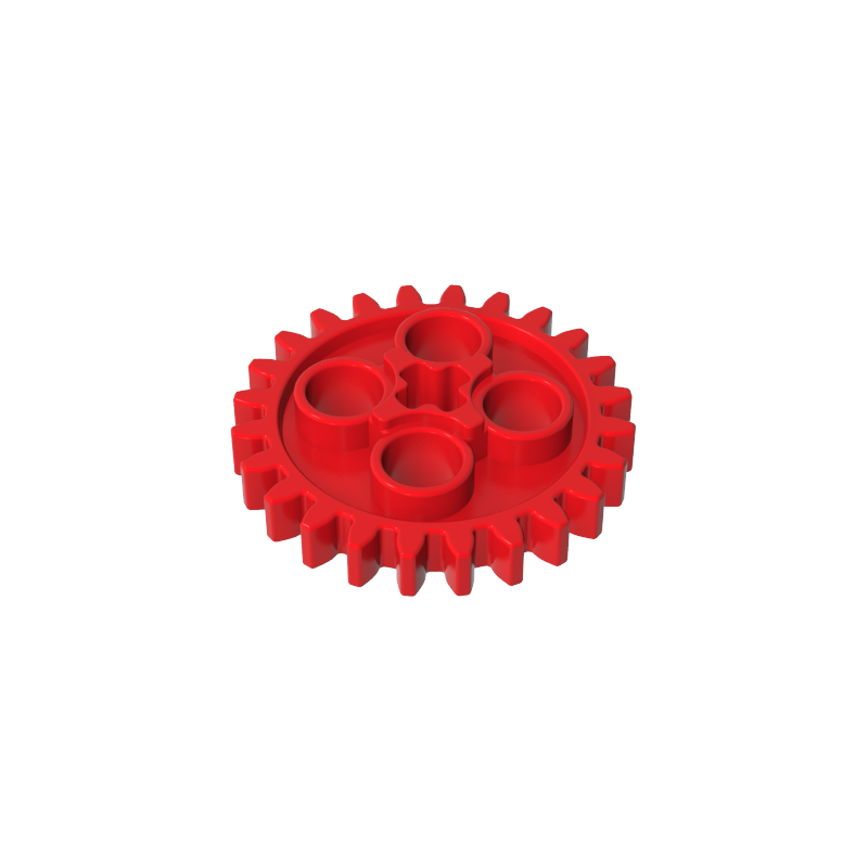 Gobricks,Technic Gear 24 Tooth [Old Style - Three axle holes],3648,3648a,3648b,24505,x187