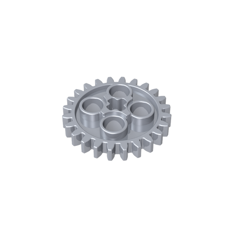 Gobricks,Technic Gear 24 Tooth [Old Style - Three axle holes],3648,3648a,3648b,24505,x187