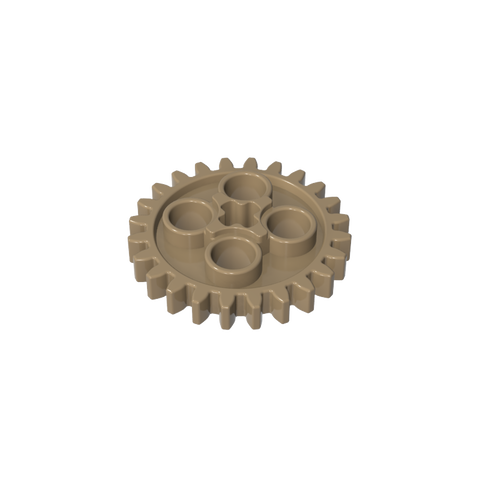 Gobricks,Technic Gear 24 Tooth [Old Style - Three axle holes],3648,3648a,3648b,24505,x187