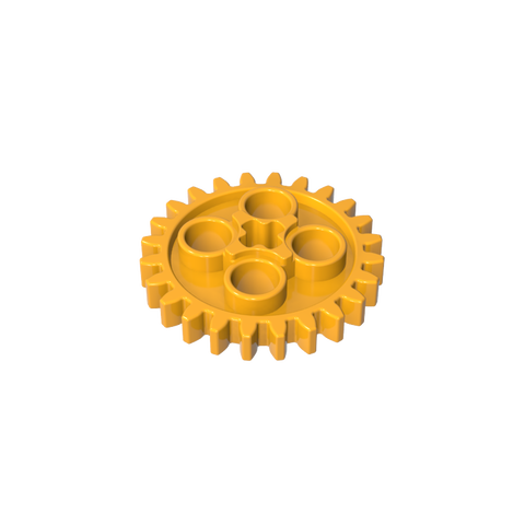 Gobricks,Technic Gear 24 Tooth [Old Style - Three axle holes],3648,3648a,3648b,24505,x187