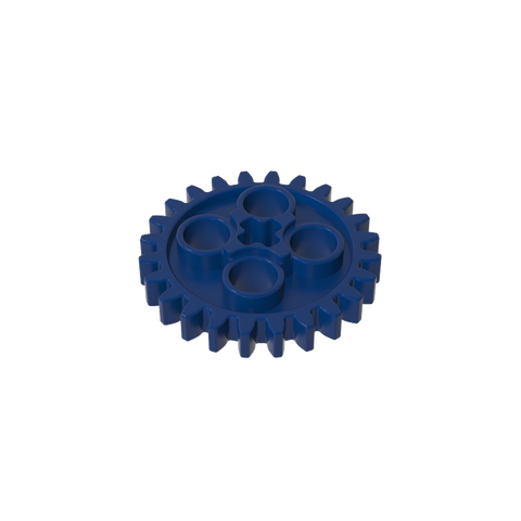 Gobricks,Technic Gear 24 Tooth [Old Style - Three axle holes],3648,3648a,3648b,24505,x187
