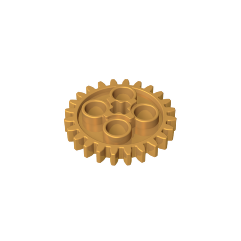 Gobricks,Technic Gear 24 Tooth [Old Style - Three axle holes],3648,3648a,3648b,24505,x187