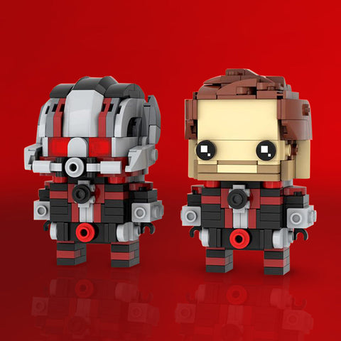 (Gobricks version)MOC-139898 Ant-Man Brickheadz  MOC - Ant-Man and the Wasp: Quantumania