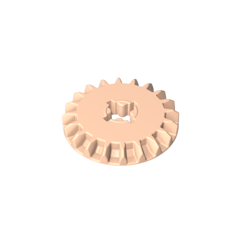 Gobricks,Technic Gear 20 Tooth Bevel,32198