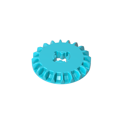 Gobricks,Technic Gear 20 Tooth Bevel,32198