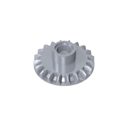 Technic Gear 20 Tooth Bevel with Pin Hole,87407