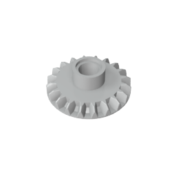 Technic Gear 20 Tooth Bevel with Pin Hole,87407