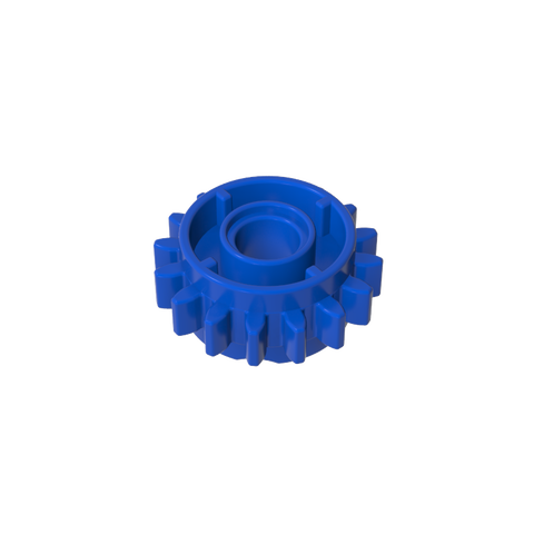 Gobricks,Technic Gear 16 Tooth with Clutch on Both Sides,18946