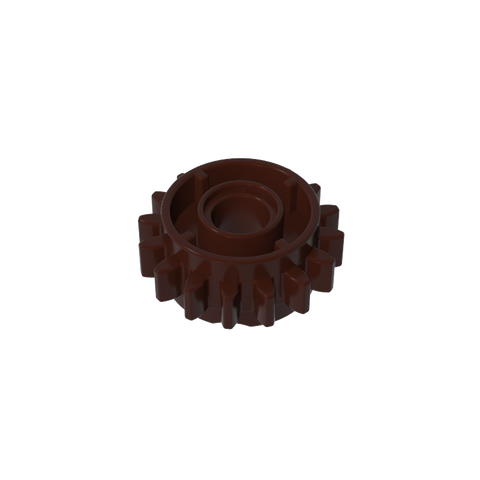 Gobricks,Technic Gear 16 Tooth with Clutch on Both Sides,18946