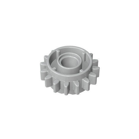 Gobricks,Technic Gear 16 Tooth with Clutch on Both Sides,18946