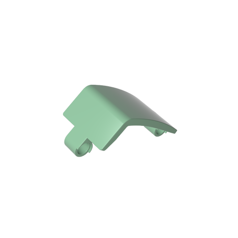 Gobricks,Technic Panel Curved and Bent 6 x 3,24116,35396