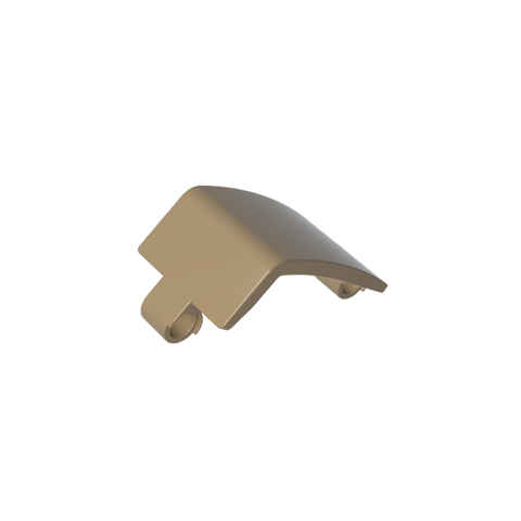 Gobricks,Technic Panel Curved and Bent 6 x 3,24116,35396