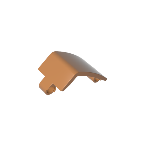 Gobricks,Technic Panel Curved and Bent 6 x 3,24116,35396