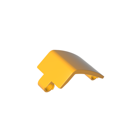 Gobricks,Technic Panel Curved and Bent 6 x 3,24116,35396