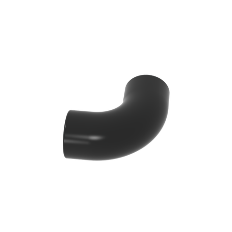 Gobricks,Brick Round 1 x 1 diameter Tube with 90 Degree Elbow (2 x 2 x 1) and Axle Holes (Crossholes) at each end,25214,71076a