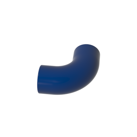 Gobricks,Brick Round 1 x 1 diameter Tube with 90 Degree Elbow (2 x 2 x 1) and Axle Holes (Crossholes) at each end,25214,71076a