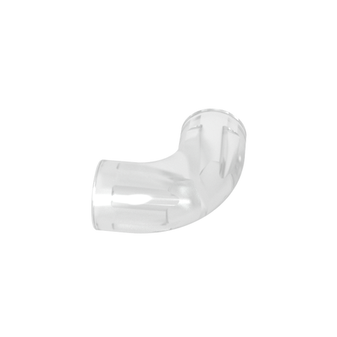 Gobricks,Brick Round 1 x 1 diameter Tube with 90 Degree Elbow (2 x 2 x 1) and Axle Holes (Crossholes) at each end,25214,71076a