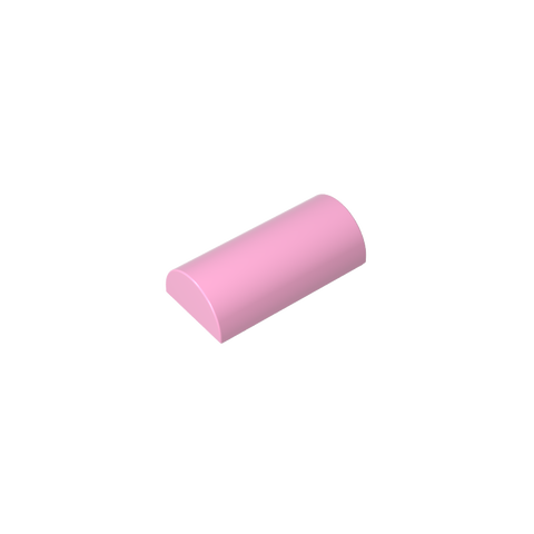 Gobricks,Brick Curved 2 x 4 No Studs, Curved Top,6192,30337