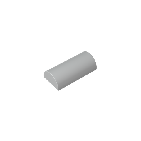 Gobricks,Brick Curved 2 x 4 No Studs, Curved Top,6192,30337