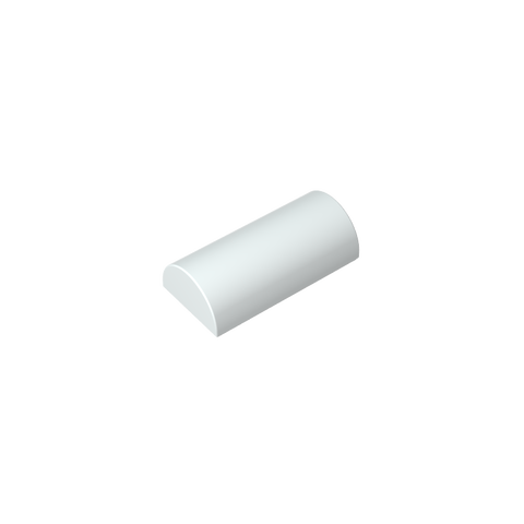 Gobricks,Brick Curved 2 x 4 No Studs, Curved Top,6192,30337