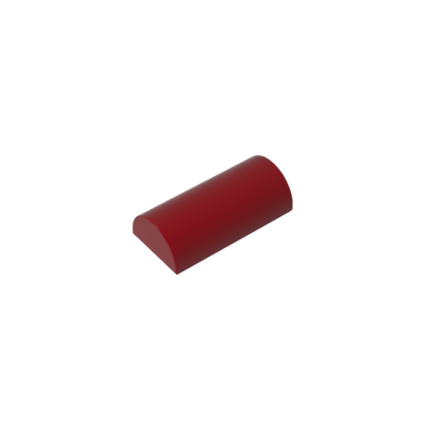 Gobricks,Brick Curved 2 x 4 No Studs, Curved Top,6192,30337