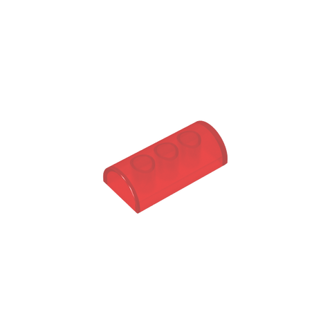 Gobricks,Brick Curved 2 x 4 No Studs, Curved Top,6192,30337