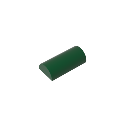 Gobricks,Brick Curved 2 x 4 No Studs, Curved Top,6192,30337