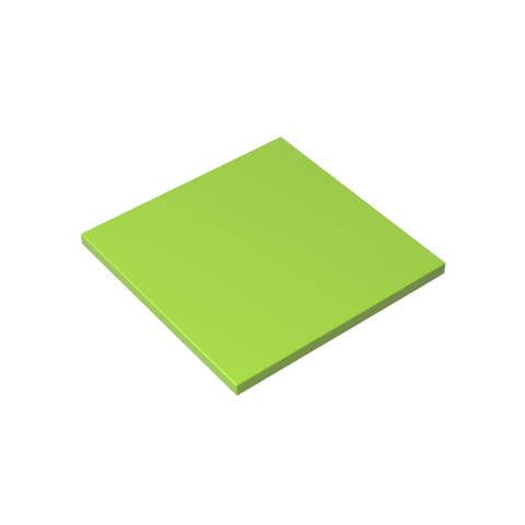 Gobricks,Tile 6 x 6 with Bottom Tubes,10202,6881,6881a,6881b