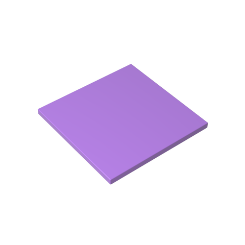 Gobricks,Tile 6 x 6 with Bottom Tubes,10202,6881,6881a,6881b