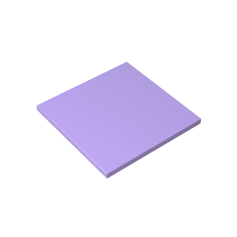 Gobricks,Tile 6 x 6 with Bottom Tubes,10202,6881,6881a,6881b