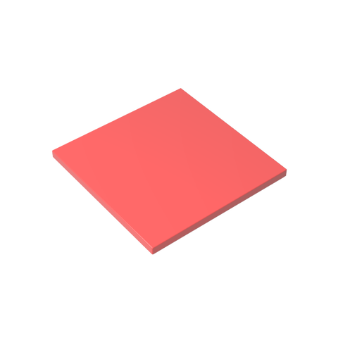 Gobricks,Tile 6 x 6 with Bottom Tubes,10202,6881,6881a,6881b