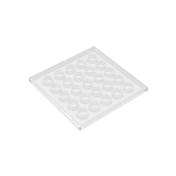 Tile 6 x 6 with Bottom Tubes,10202