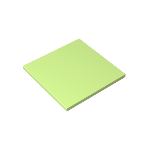 Gobricks,Tile 6 x 6 with Bottom Tubes,10202,6881,6881a,6881b