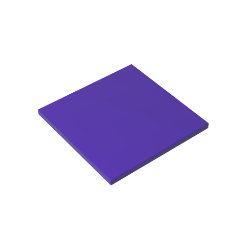 Gobricks,Tile 6 x 6 with Bottom Tubes,10202,6881,6881a,6881b