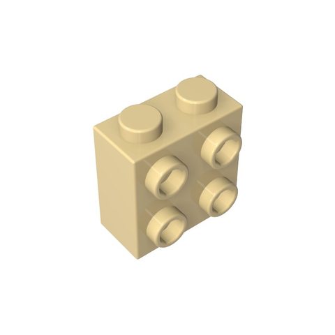 Gobricks,Brick Special 1 x 2 x 1 2/3 with Four Studs on One Side,22885