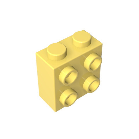 Gobricks,Brick Special 1 x 2 x 1 2/3 with Four Studs on One Side,22885
