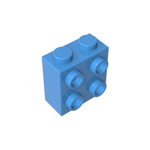 Gobricks,Brick Special 1 x 2 x 1 2/3 with Four Studs on One Side,22885