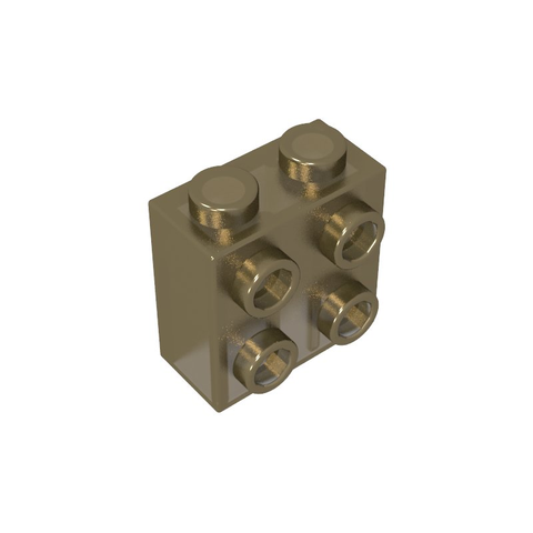 Gobricks,Brick Special 1 x 2 x 1 2/3 with Four Studs on One Side,22885