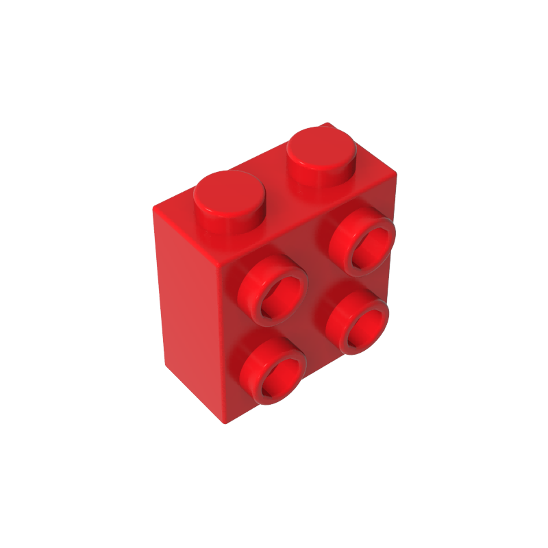 Gobricks,Brick Special 1 x 2 x 1 2/3 with Four Studs on One Side,22885