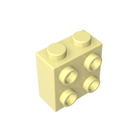 Gobricks,Brick Special 1 x 2 x 1 2/3 with Four Studs on One Side,22885