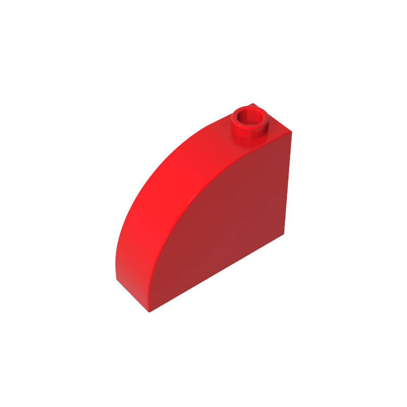 Gobricks,Brick Curved 1 x 3 x 2,33243