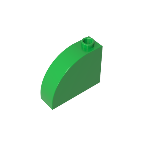 Gobricks,Brick Curved 1 x 3 x 2,33243