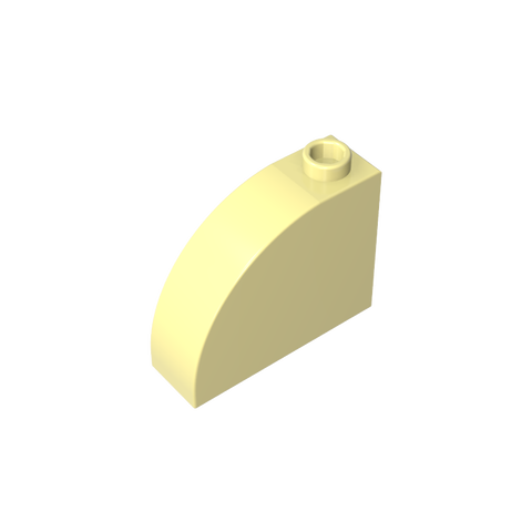 Gobricks,Brick Curved 1 x 3 x 2,33243