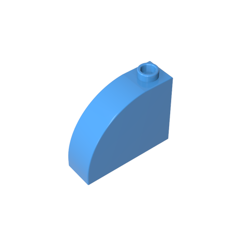 Gobricks,Brick Curved 1 x 3 x 2,33243