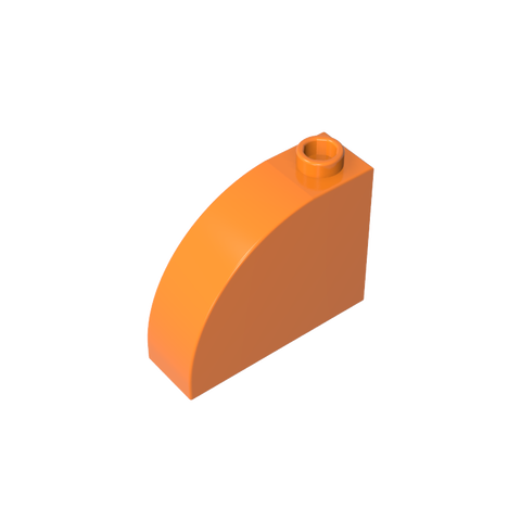 Gobricks,Brick Curved 1 x 3 x 2,33243